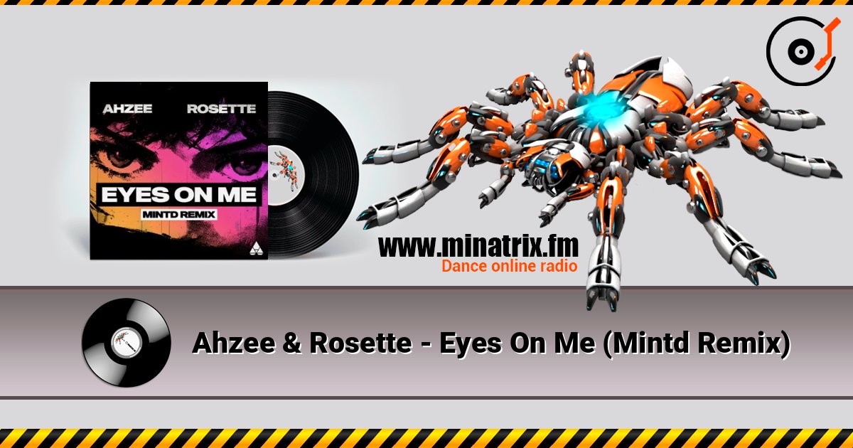 Ahzee & Rosette - Eyes On Me (Mintd Remix) слухати онлайн у високій якості | Minatrix.FM