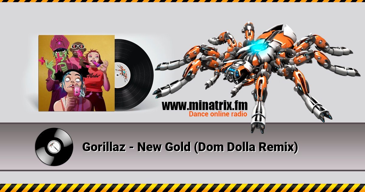Gorillaz - New Gold (Dom Dolla Remix) Gorillaz - New Gold (Dom Dolla Remix) Listen online and download MP3