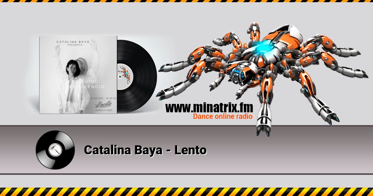 Catalina Baya - Lento Listen online and download MP3