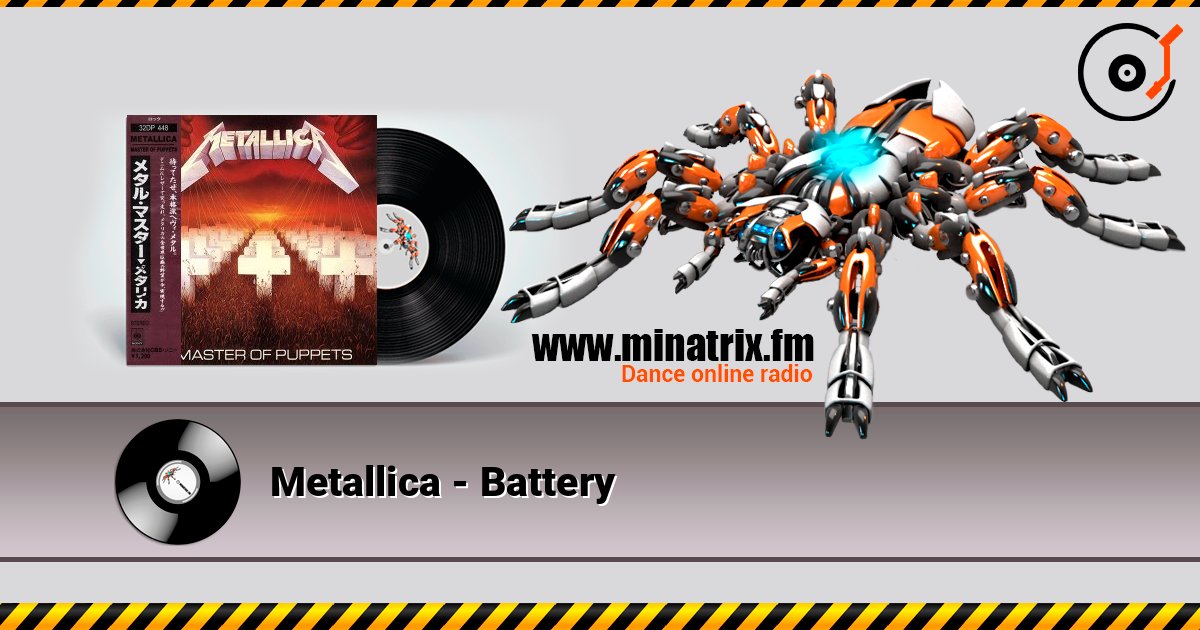 Metallica - Battery listen online in high quality | Minatrix.FM