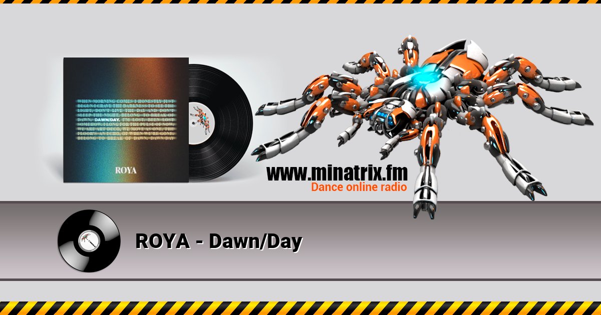 ROYA - Dawn/Day Listen online and download MP3