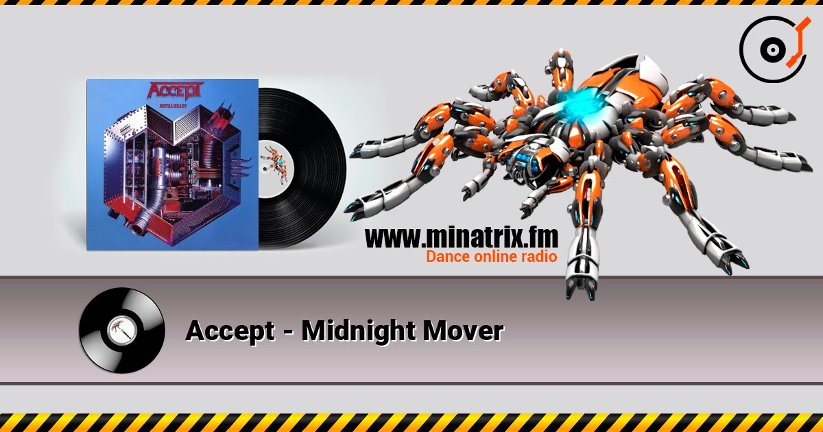 Accept - Midnight Mover listen online in high quality | Minatrix.FM