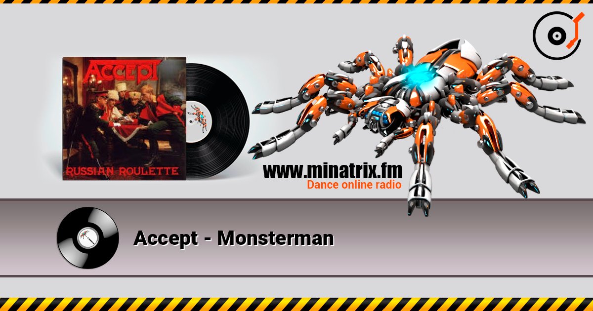 Accept - Monsterman listen online in high quality | Minatrix.FM