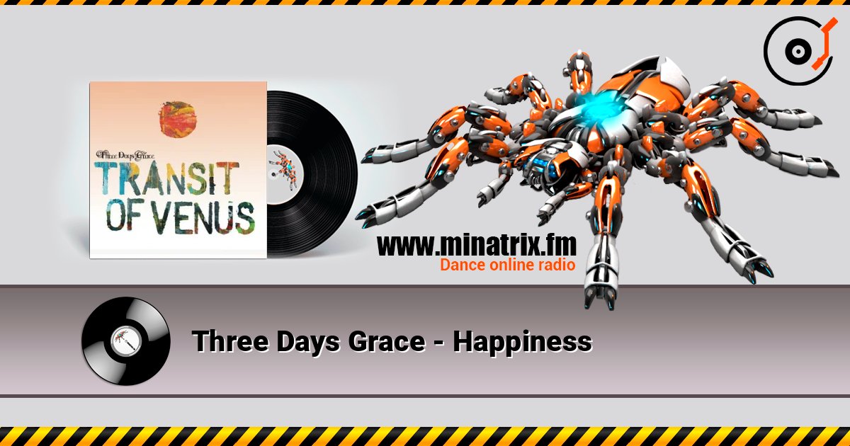 Three Days Grace - Happiness listen online in high quality | Minatrix.FM