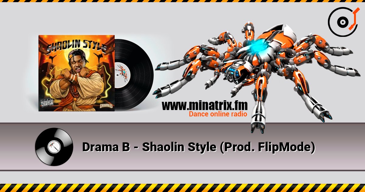 Drama B - Shaolin Style (Prod. FlipMode) listen online in high quality | Minatrix.FM