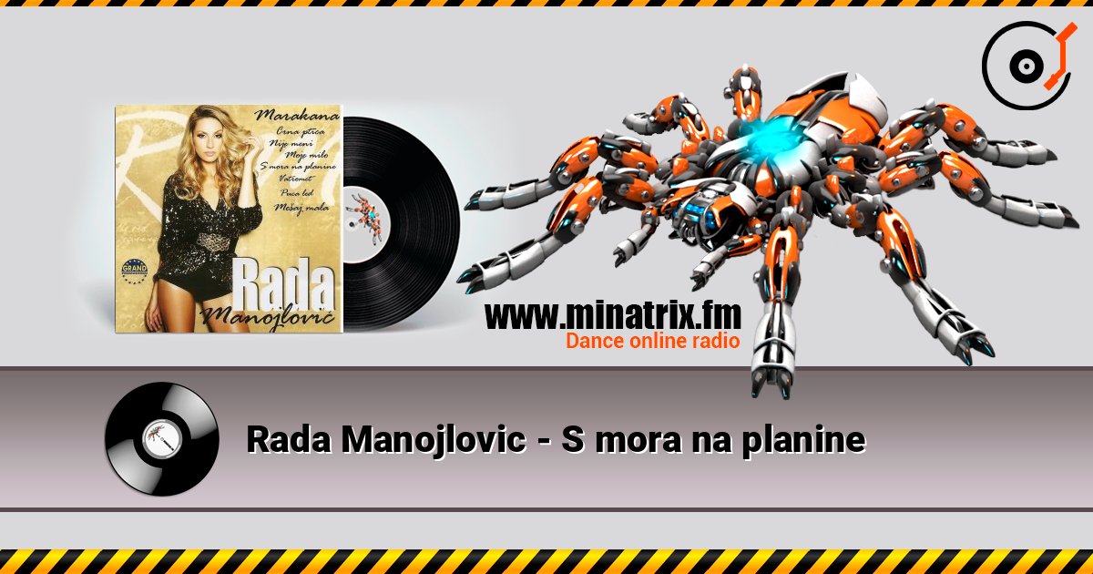 Rada Manojlovic - S mora na planine listen online in high quality | Minatrix.FM