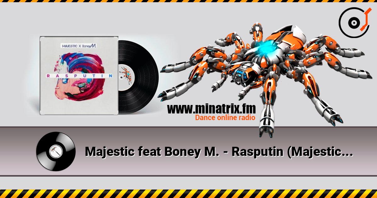 Majestic feat Boney M. - Rasputin (Majestic Club VIP Remix) слухати онлайн у високій якості | Minatrix.FM