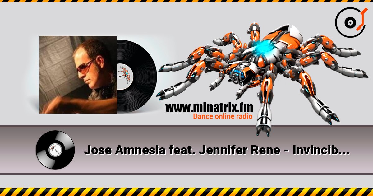 Jose Amnesia feat. Jennifer Rene - Invincible (Sied van Riel Remix) listen online in high quality | Minatrix.FM