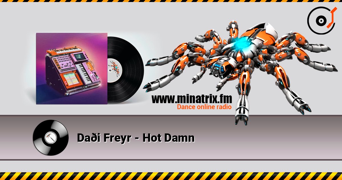 Daði Freyr - Hot Damn listen online in high quality | Minatrix.FM