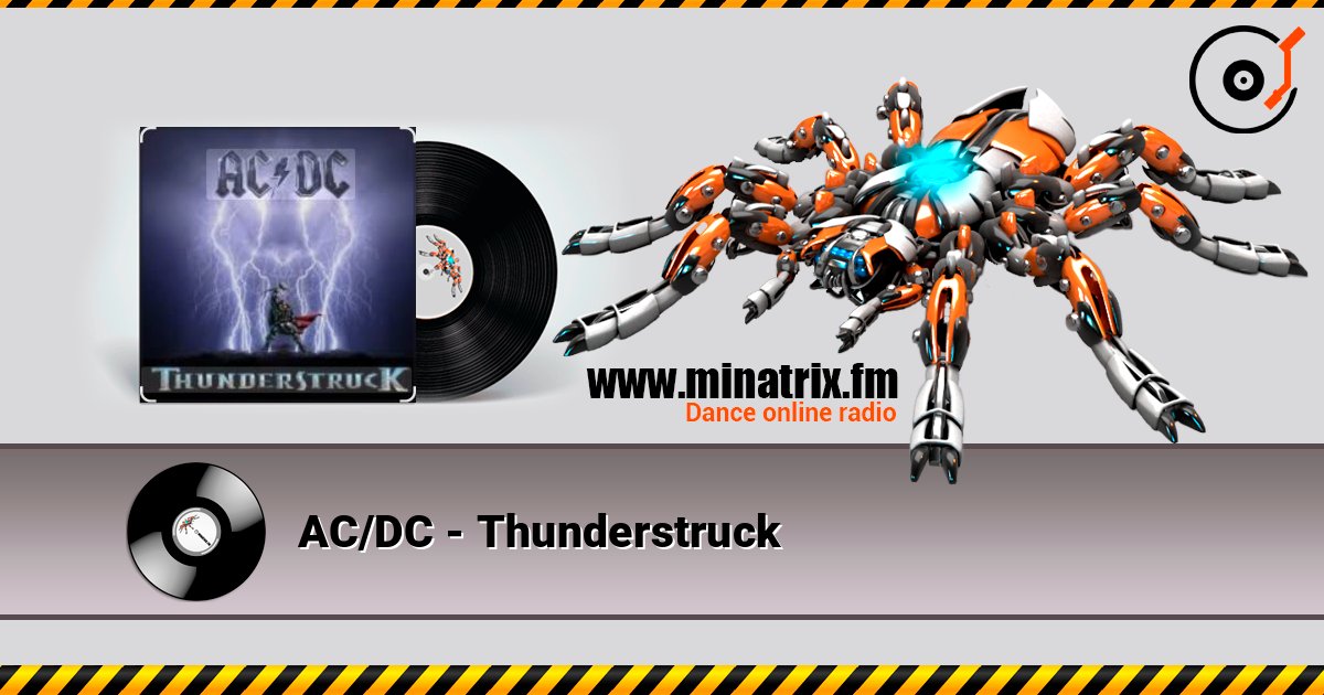 AC/DC - Thunderstruck слухати онлайн у високій якості | Minatrix.FM