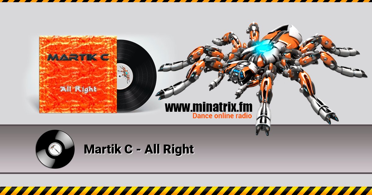 Martik C - All Right Martik C - All Right Listen online and download MP3