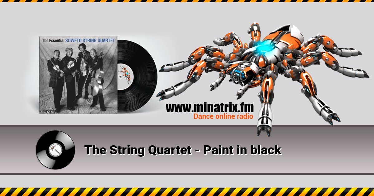 The String Quartet - Paint in black Listen online and download MP3