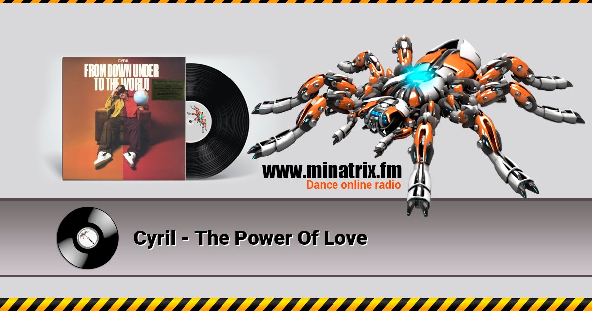 Cyril - The Power Of Love Listen online and download MP3