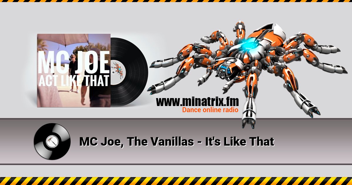 MC Joe, The Vanillas - It's Like That MC Joe, The Vanillas - It's Like That Listen online and download MP3