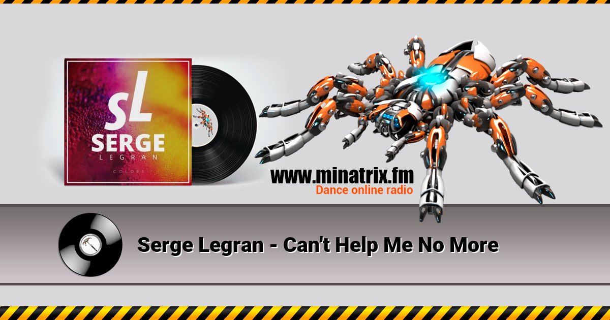 Serge Legran - Can't Help Me No More Listen online and download MP3