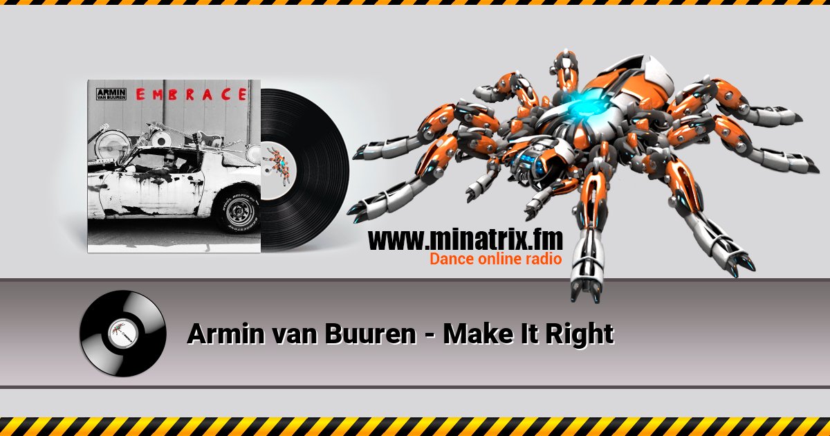 Armin van Buuren - Make It Right Listen online and download MP3