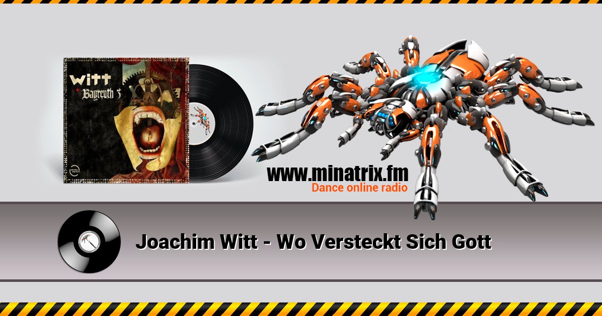 Joachim Witt - Wo Versteckt Sich Gott Listen online and download MP3