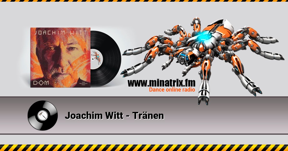 Joachim Witt - Tränen Listen online and download MP3