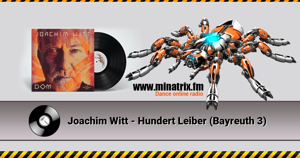 Joachim Witt - Hundert Leiber (Bayreuth 3) Listen online and download MP3