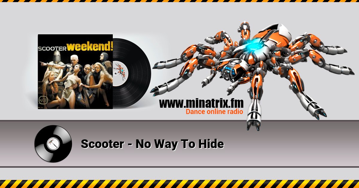 Scooter - No Way To Hide Listen online and download MP3