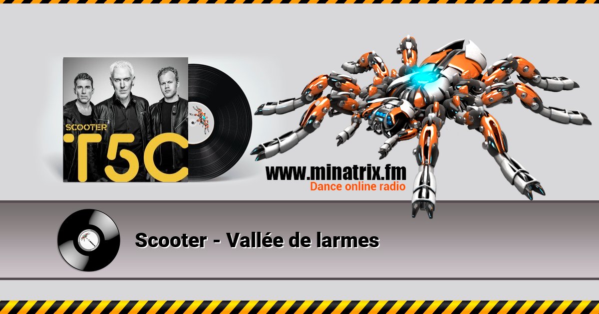Scooter - Vallée de larmes Listen online and download MP3