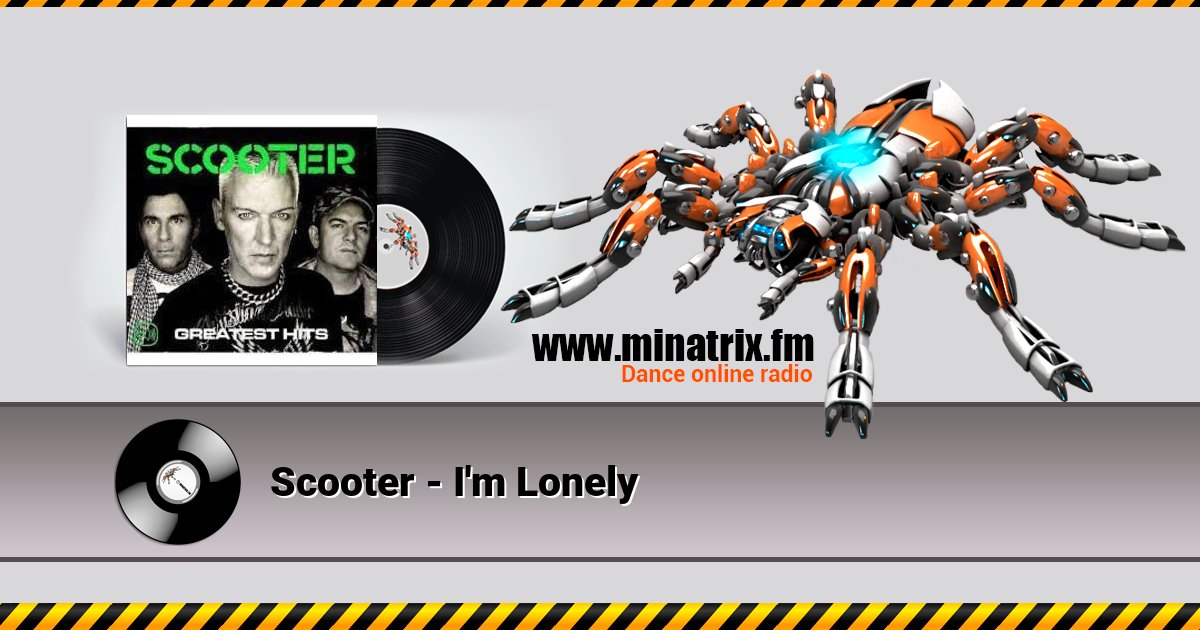 Scooter - I'm Lonely Listen online and download MP3