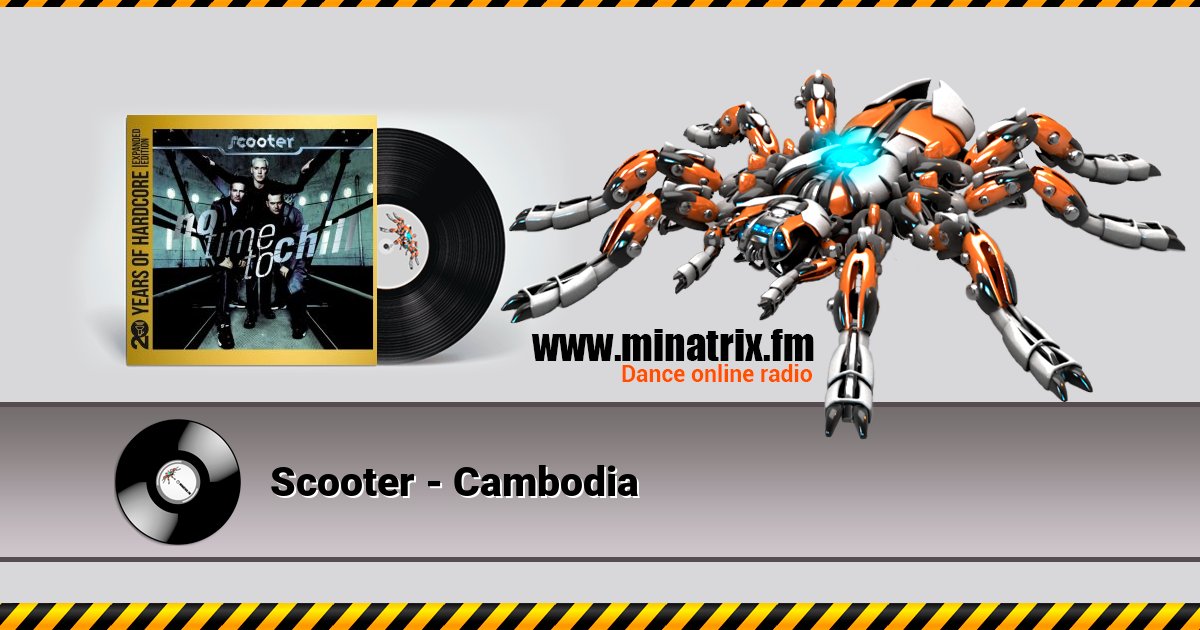 Scooter - Cambodia Listen online and download MP3