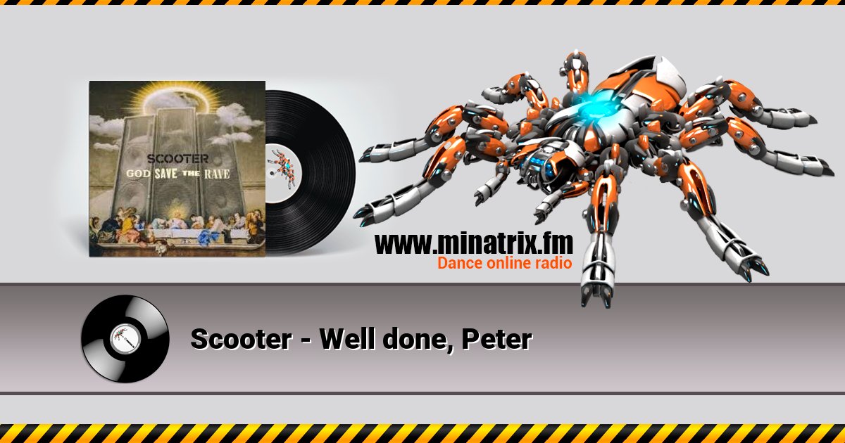 Scooter - Well done, Peter Scooter - Well done, Peter Listen online and download MP3