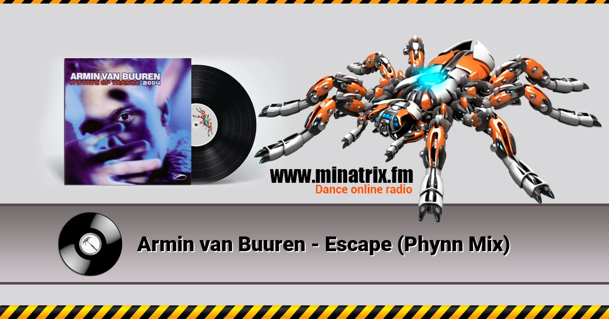 Armin van Buuren - Escape (Phynn Mix) Listen online and download MP3