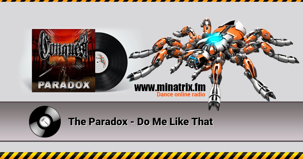 The Paradox - Do Me Like That The Paradox - Do Me Like That Listen online and download MP3