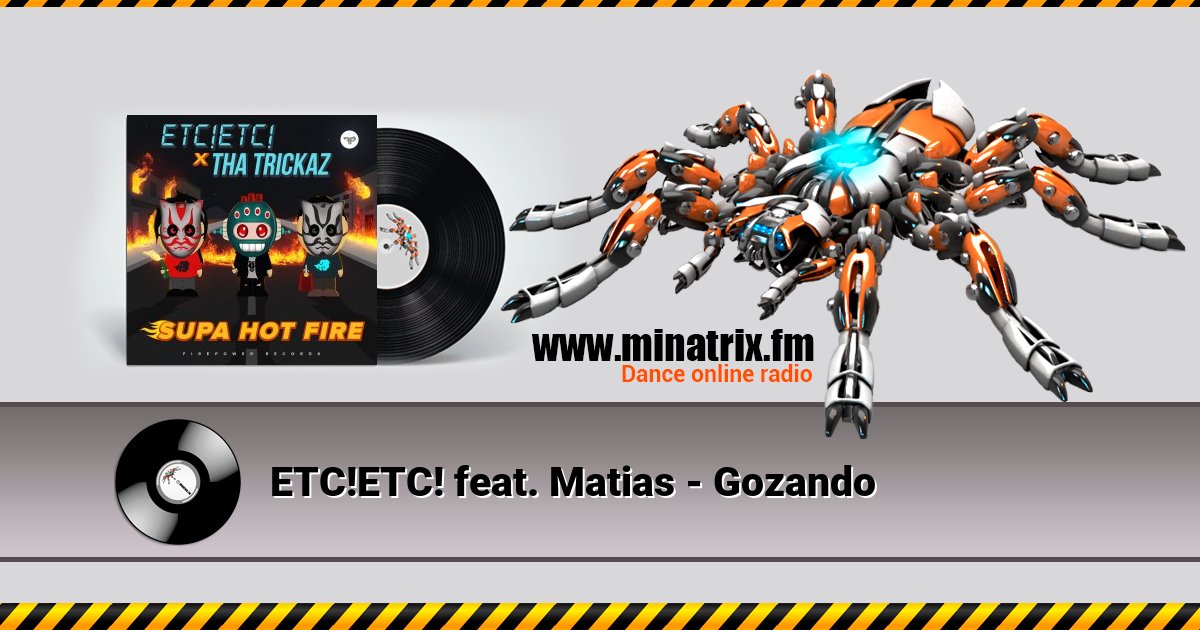 ETC!ETC! feat. Matias - Gozando ETC!ETC! feat. Matias - Gozando Listen online and download MP3