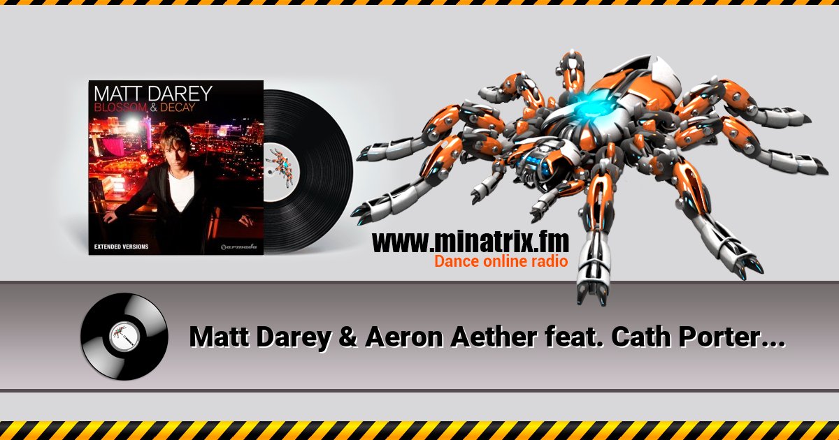 Matt Darey & Aeron Aether feat. Cath Porter - Blossom & Decay Listen online and download MP3