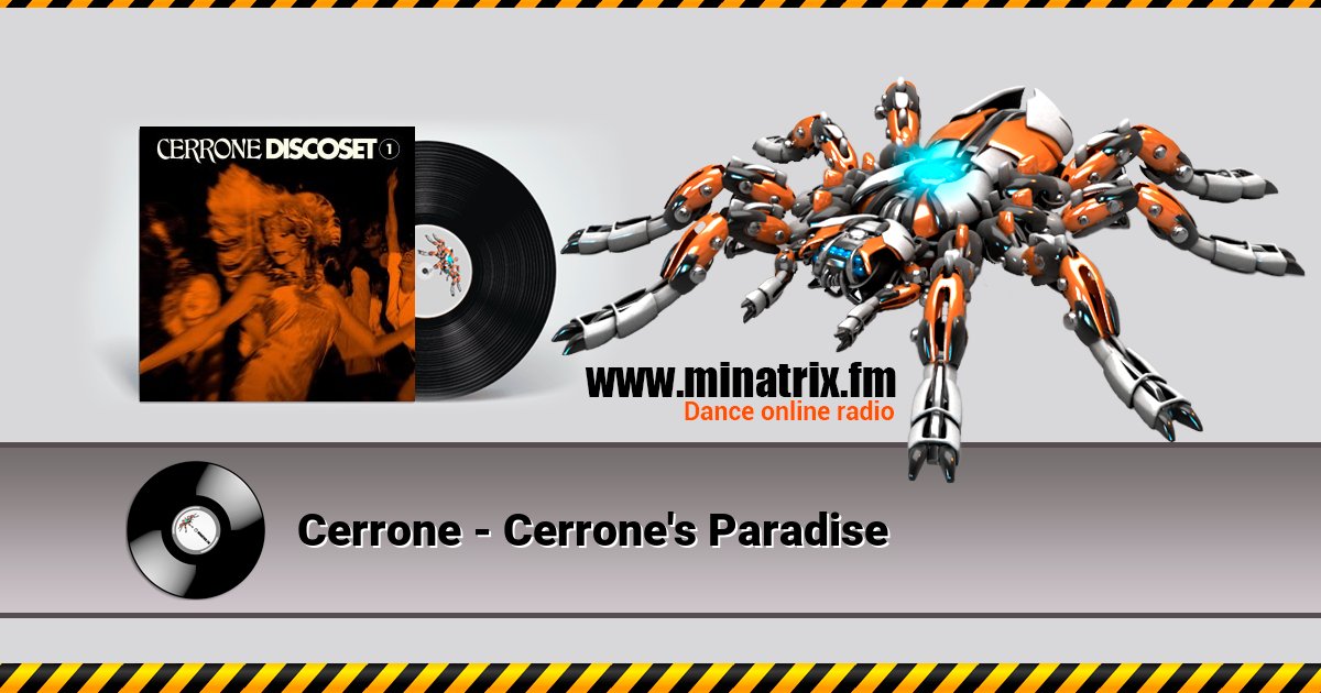 Cerrone - Cerrone's Paradise Cerrone - Cerrone's Paradise Listen online and download MP3
