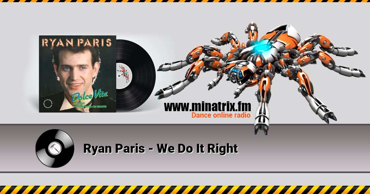 Ryan Paris - We Do It Right Слухати онлайн та завантажити MP3