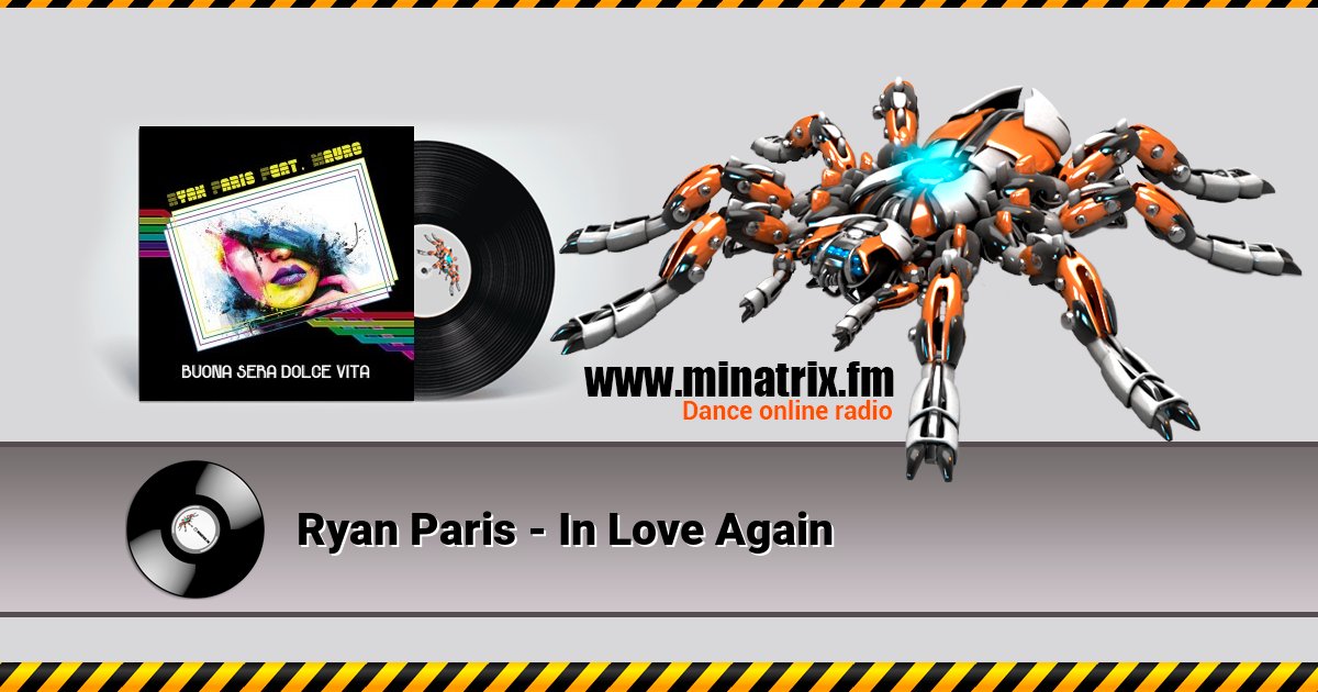 Ryan Paris - In Love Again Listen online and download MP3