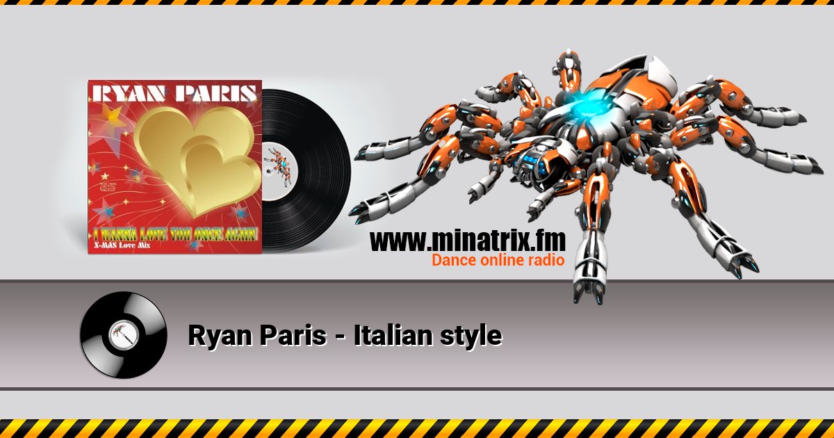 Ryan Paris - Italian style Listen online and download MP3