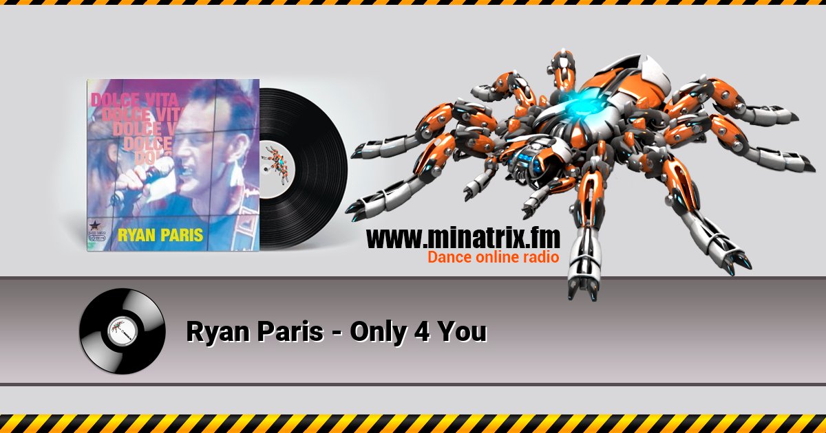 Ryan Paris - Only 4 You Ryan Paris - Only 4 You Listen online and download MP3