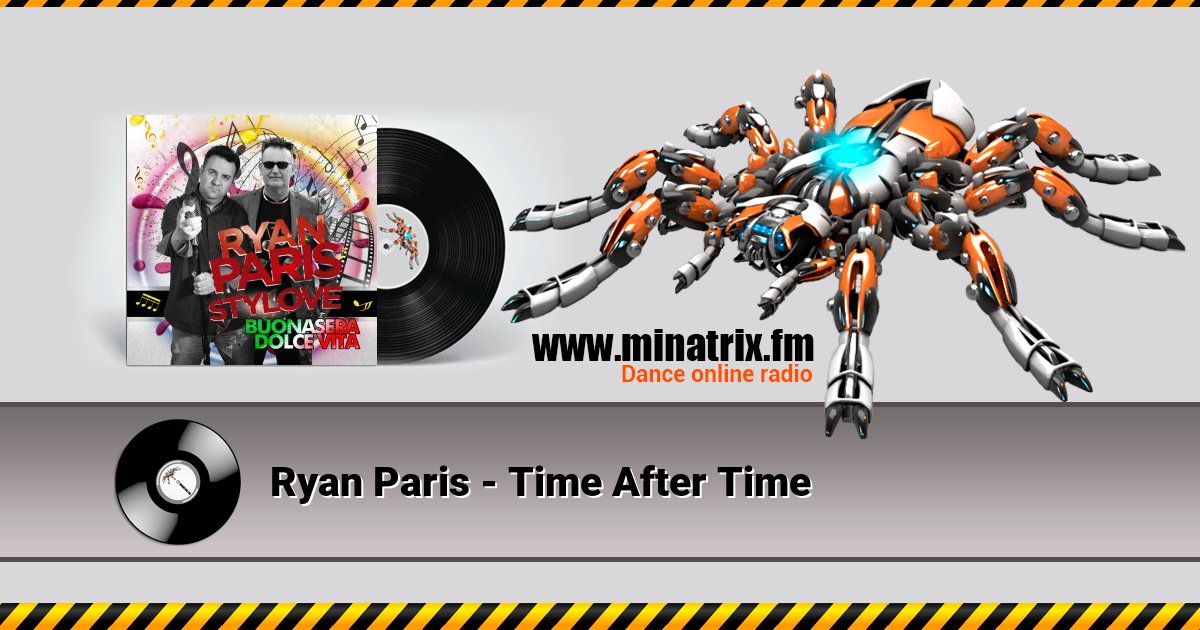 Ryan Paris - Time After Time Listen online and download MP3