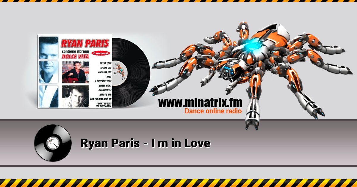 Ryan Paris - I m in Love Listen online and download MP3