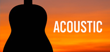 Acoustic — pure and natural sound