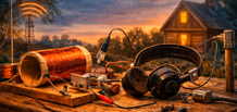 Simple DIY Radio — How to Build a Radio Receiver Without Batteries