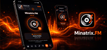 Minatrix.FM ������ �������� ��� iPhone: �����, ������ � DJ-���� � ����� ����������