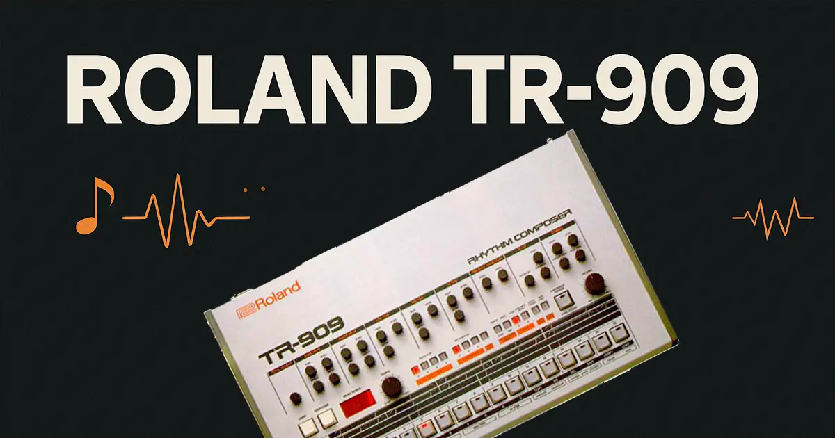 Roland TR-909 — the rhythm machine that changed electronic music forever