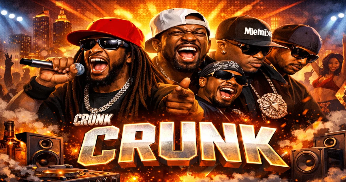 Музичний жанр Crunk: історія, особливості та вплив на хіп-хоп культуру