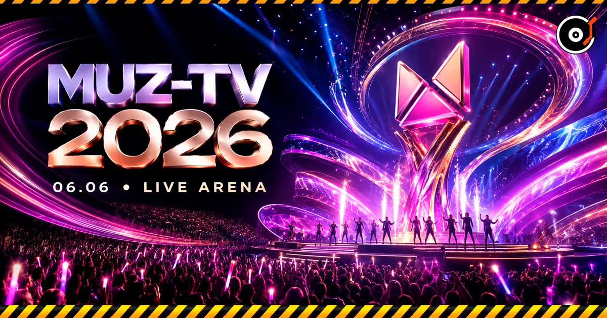 «Премія МУЗ-ТВ 2026. Рух»: 6 червня Live Арена стане центром великої поп-сцени