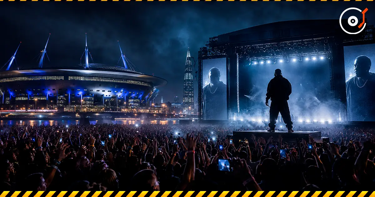 Kanye West in Russia: Ye concerts in Saint Petersburg on October 10 and 11, 2026